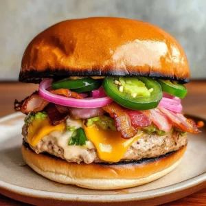 Jalapeño Turkey Burgers