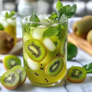 Kiwi Mint Cold Brew Green Tea