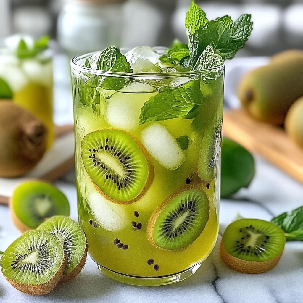 Kiwi Mint Cold Brew Green Tea