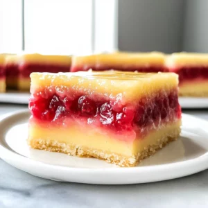 Lemon Raspberry Bars