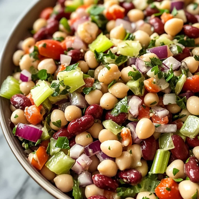 Mediterranean Bean Salad