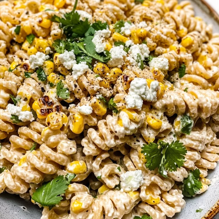 Mexican Street Corn Pasta Salad