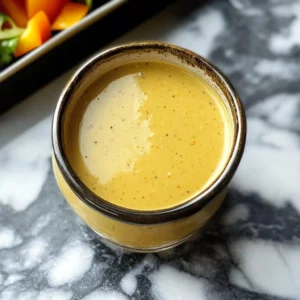 Orange Honey Mustard Dressing