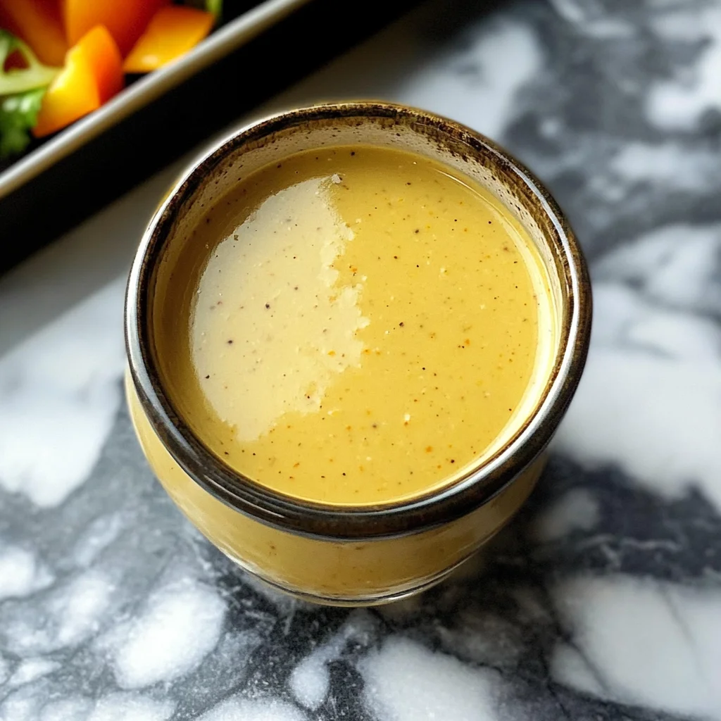 Orange Honey Mustard Dressing