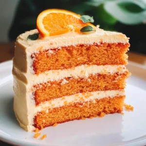 Orange Velvet Cake with Orange Cream Cheese Frosting