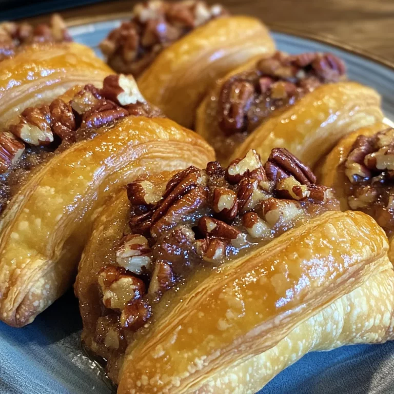 Pecan Pie Crescents: Easy Meal Prep