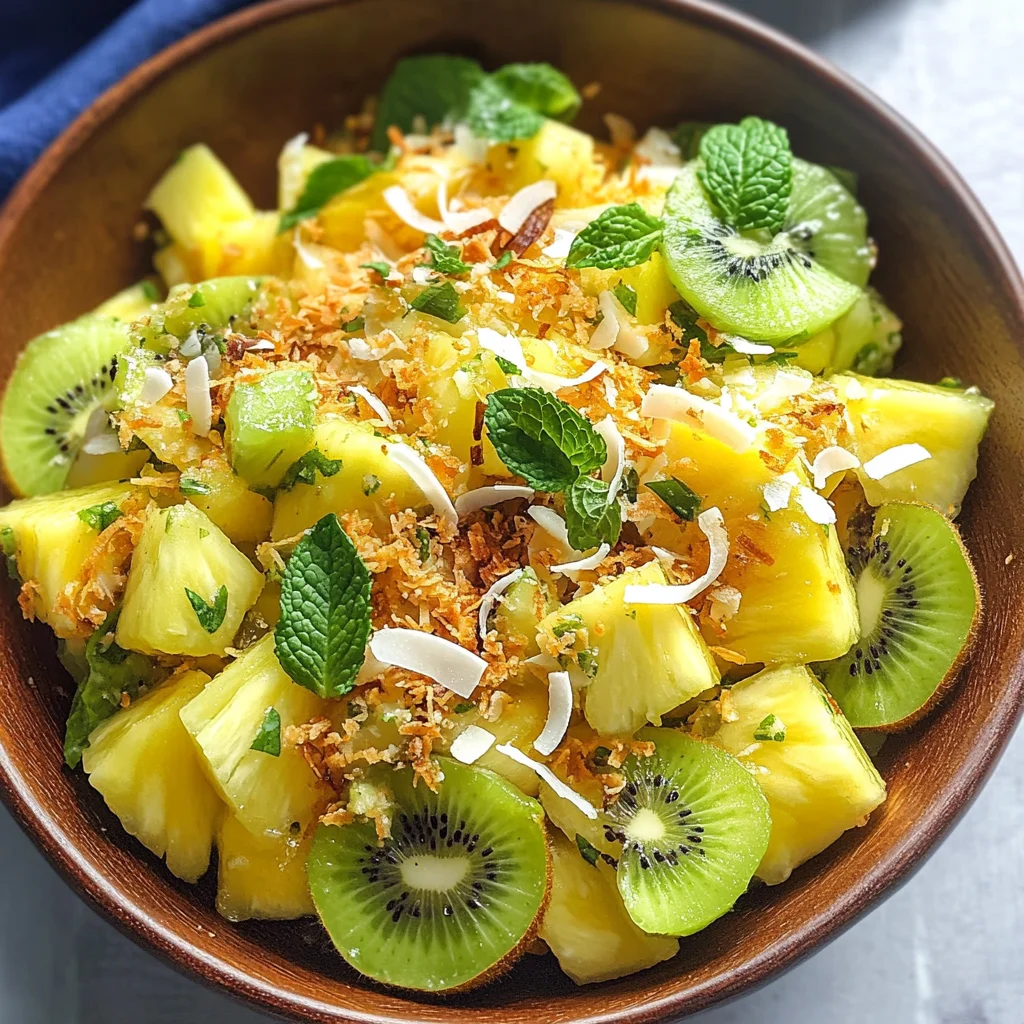 Pineapple Kiwi Salad