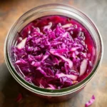 Quick Pickled Red Cabbage