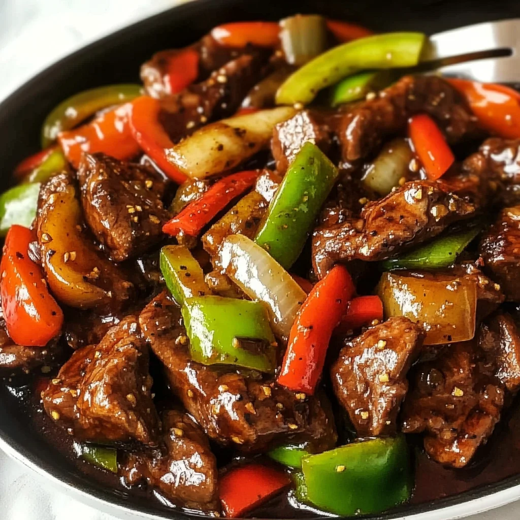Quick & Easy Black Pepper Beef
