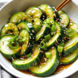 Spicy Asian Cucumber Salad