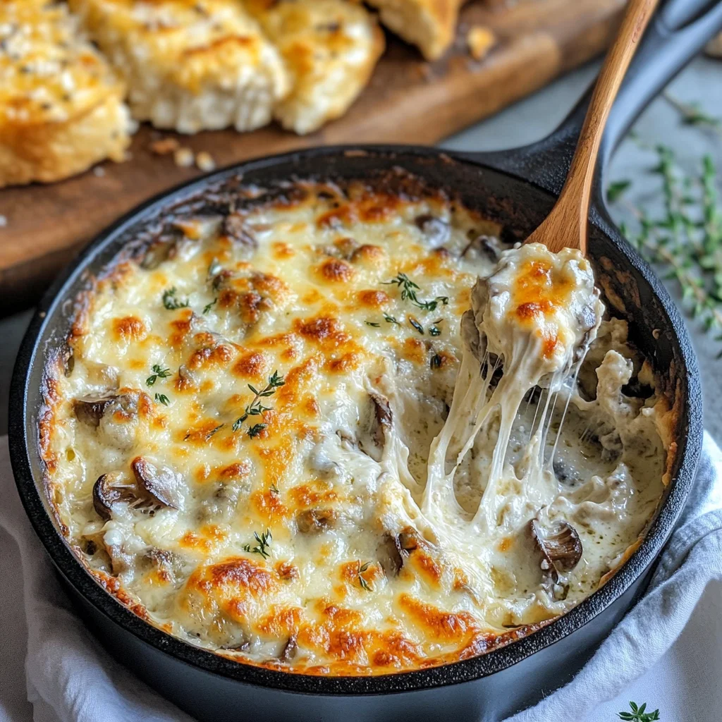Stuffed Mushroom Dip