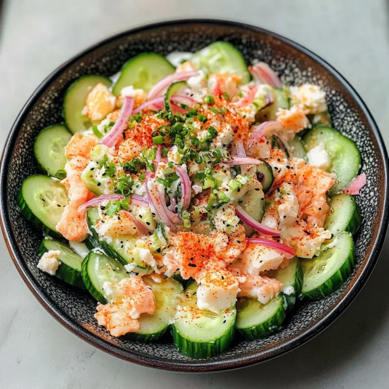 Sushi Cucumber Salad: Nutritious, Quick, and Full of Flavor