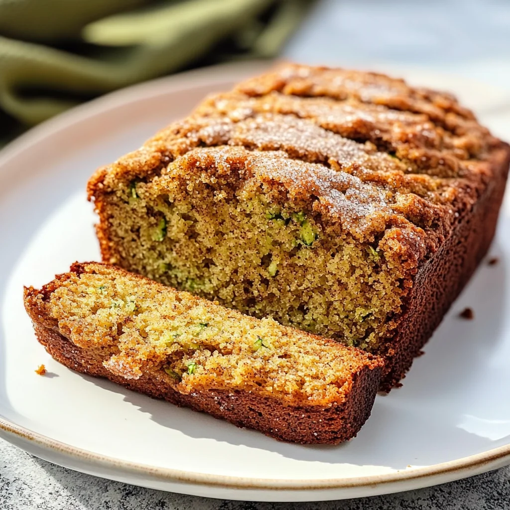 The Best Snickerdoodle Zucchini Bread