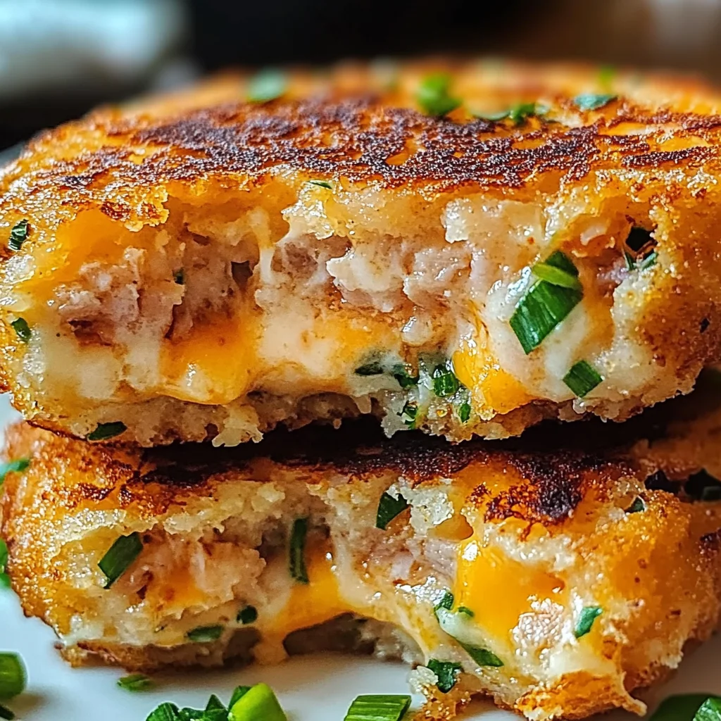 Tuna Melt Patties Recipe