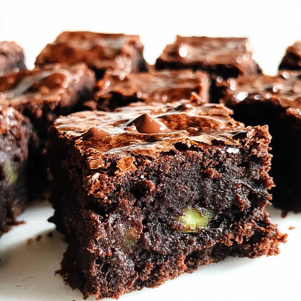 Zucchini Brownies