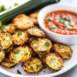 Zucchini Garlic Bites