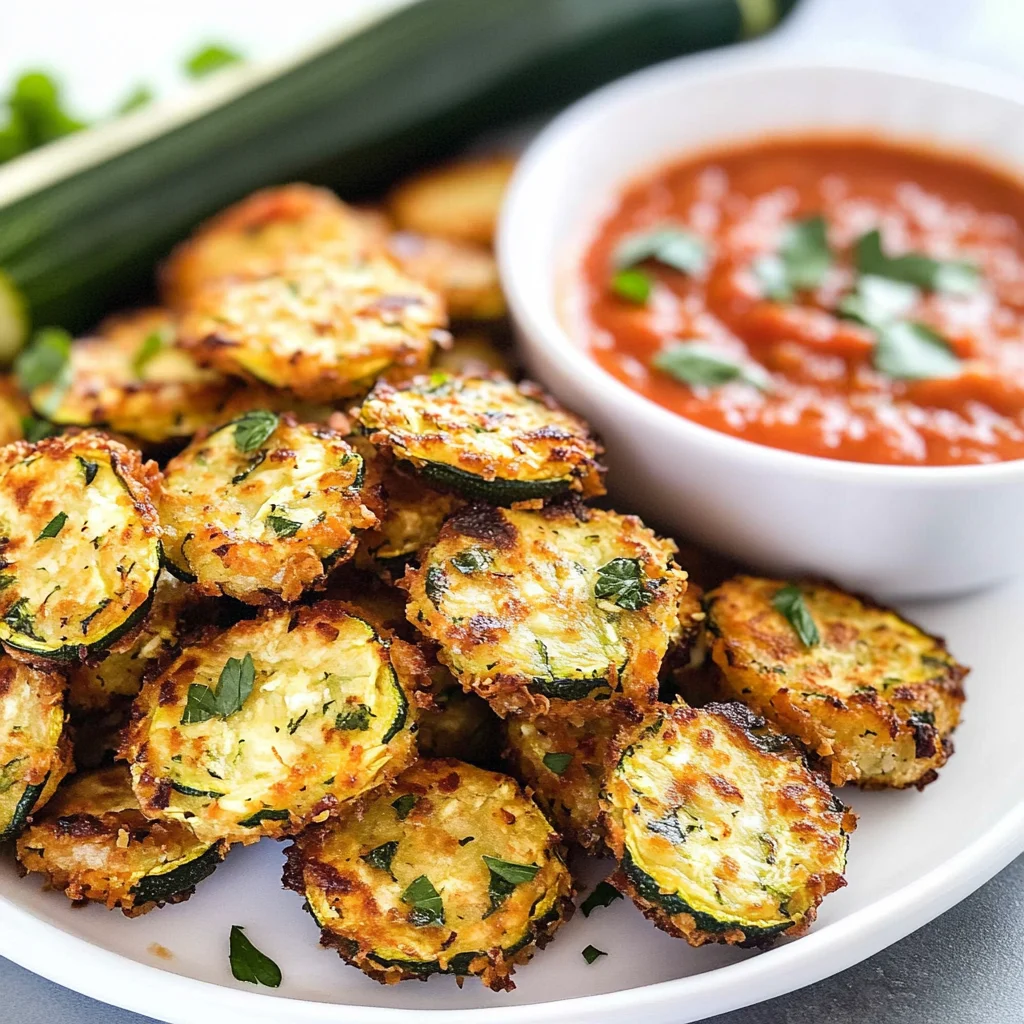 Zucchini Garlic Bites