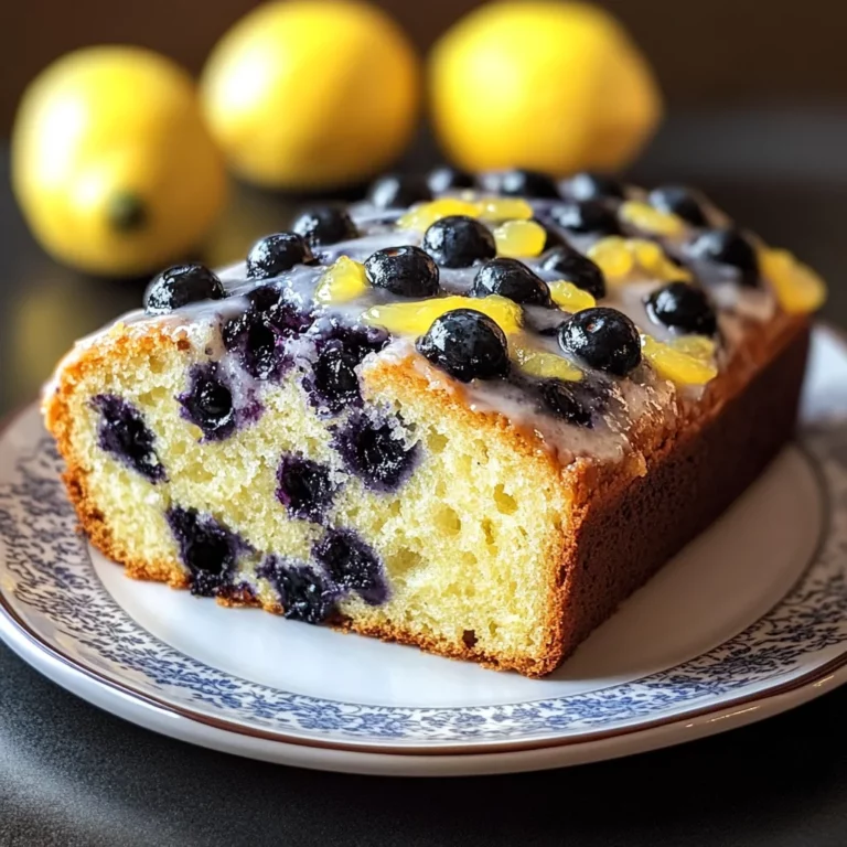 lemon blueberry sourdough breakfast loaf