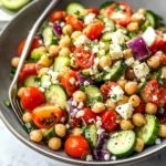 10-Minute Mediterranean Chickpea Salad
