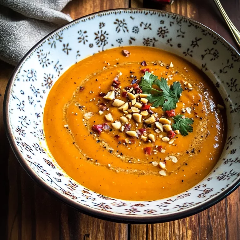 African sweet potato soup