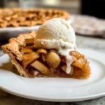 Apple Pie à la Mode (Apple Pie with Ice Cream Recipe)