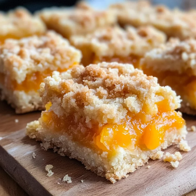Apricot Crumble Squares