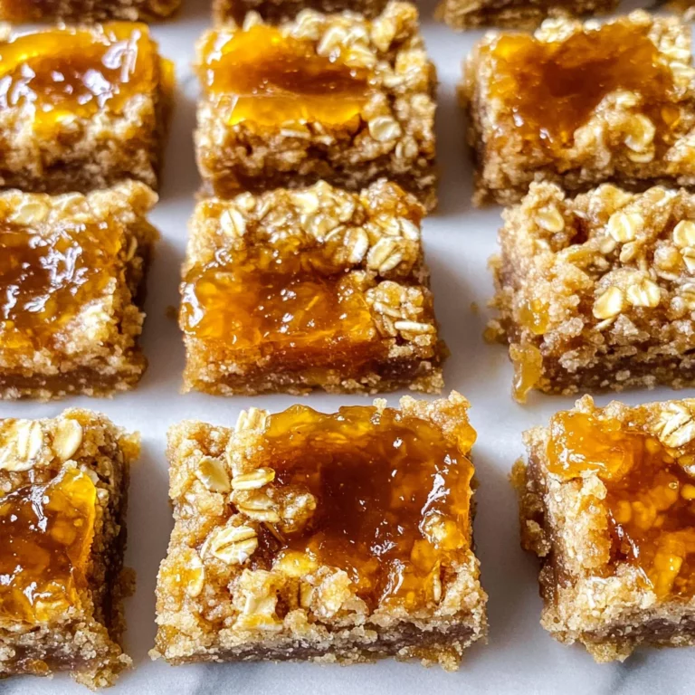Apricot Oatmeal Bars