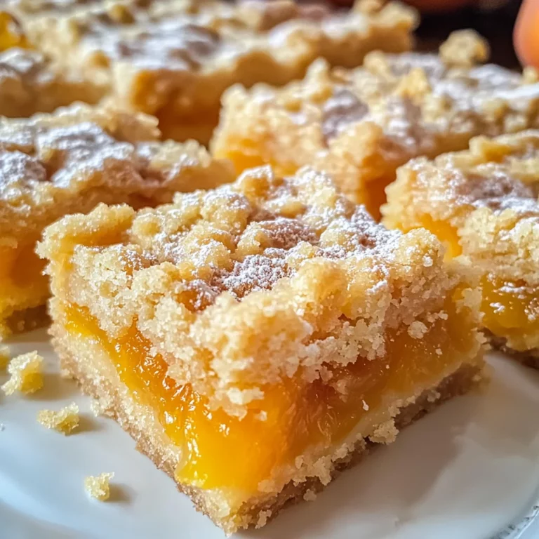 Apricot Shortbread Bars Recipe