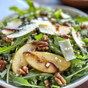 Arugula Pear Salad