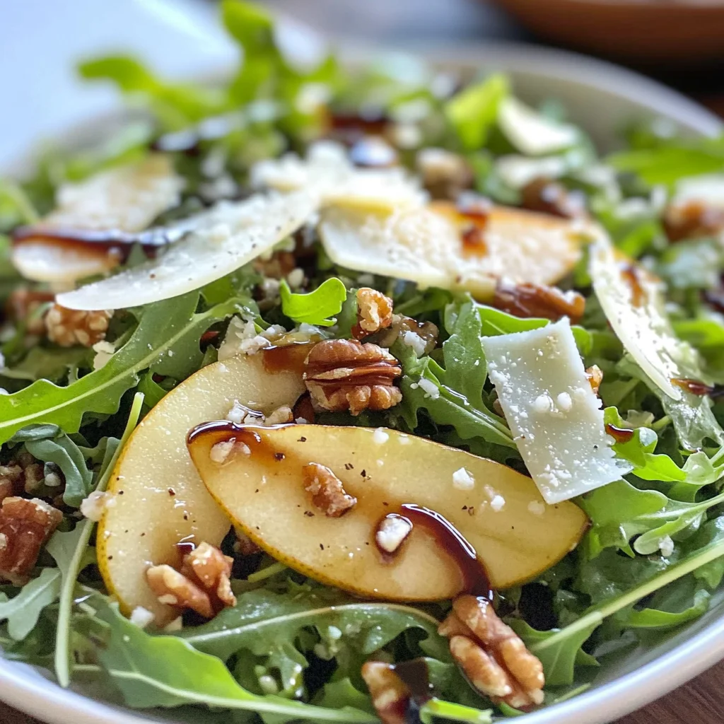 Arugula Pear Salad