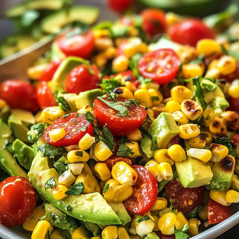 Avocado Corn Salad