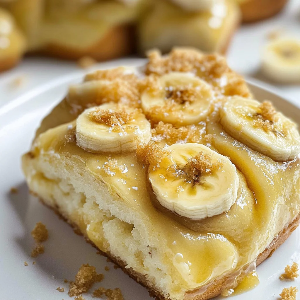 Banana Cream Sweet Rolls