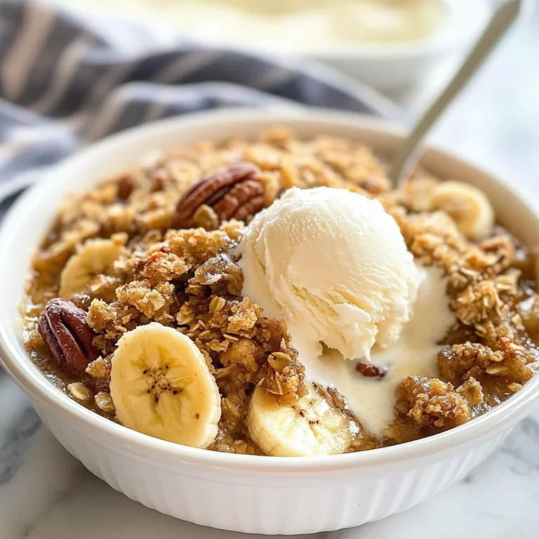 Banana Crumble