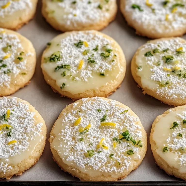 Best Mojito Sugar Cookies