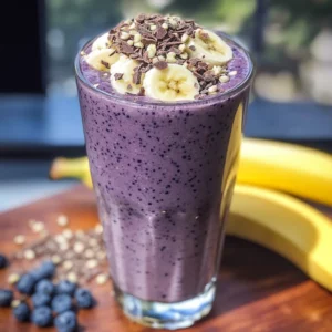 Blueberry Banana Smoothie