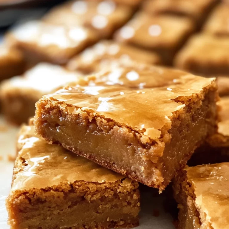 Brown Butter Maple Blondies Recipe