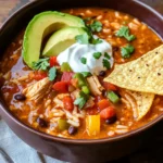 Chicken Tomato Rice Soup
