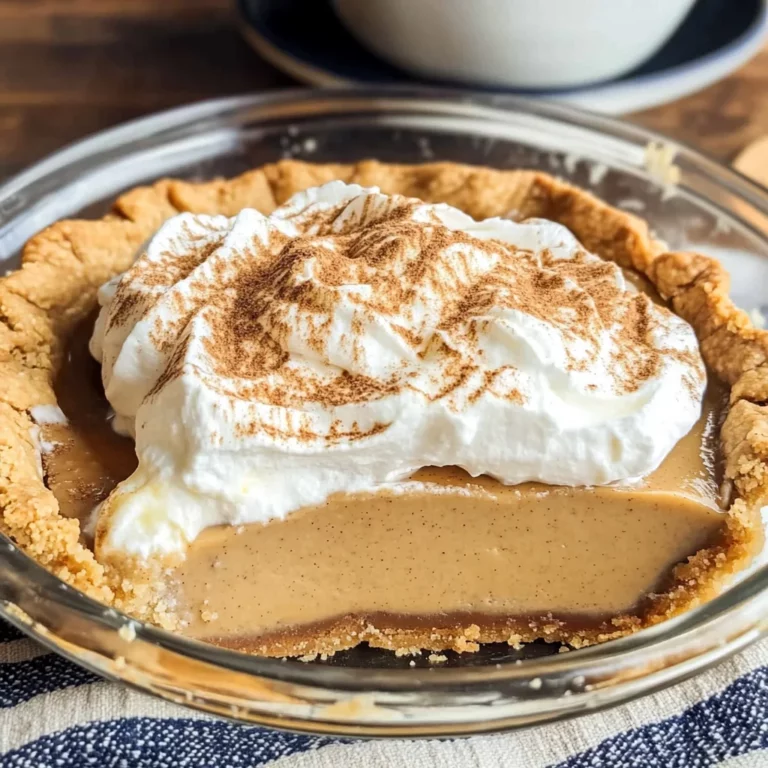 Cinnamon Butterscotch Pie