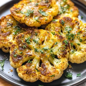 Crispy Baked Cauliflower Steaks: An Amazing Ultimate Recipe