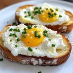 Easy 6-Ingredient Egg and Ricotta Toast