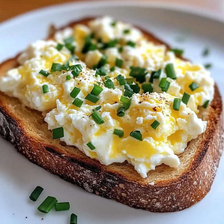 Easy 6-Ingredient Egg and Ricotta Toast