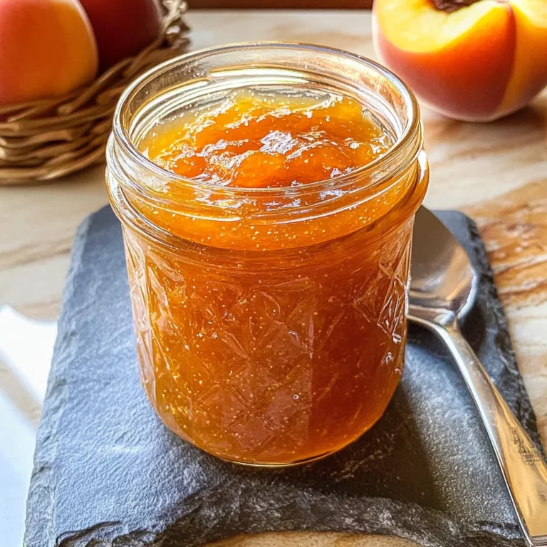 Easy Apricot Jam
