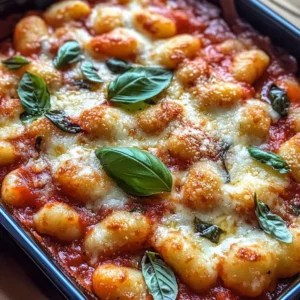 Easy Gnocchi and Tomato Bake