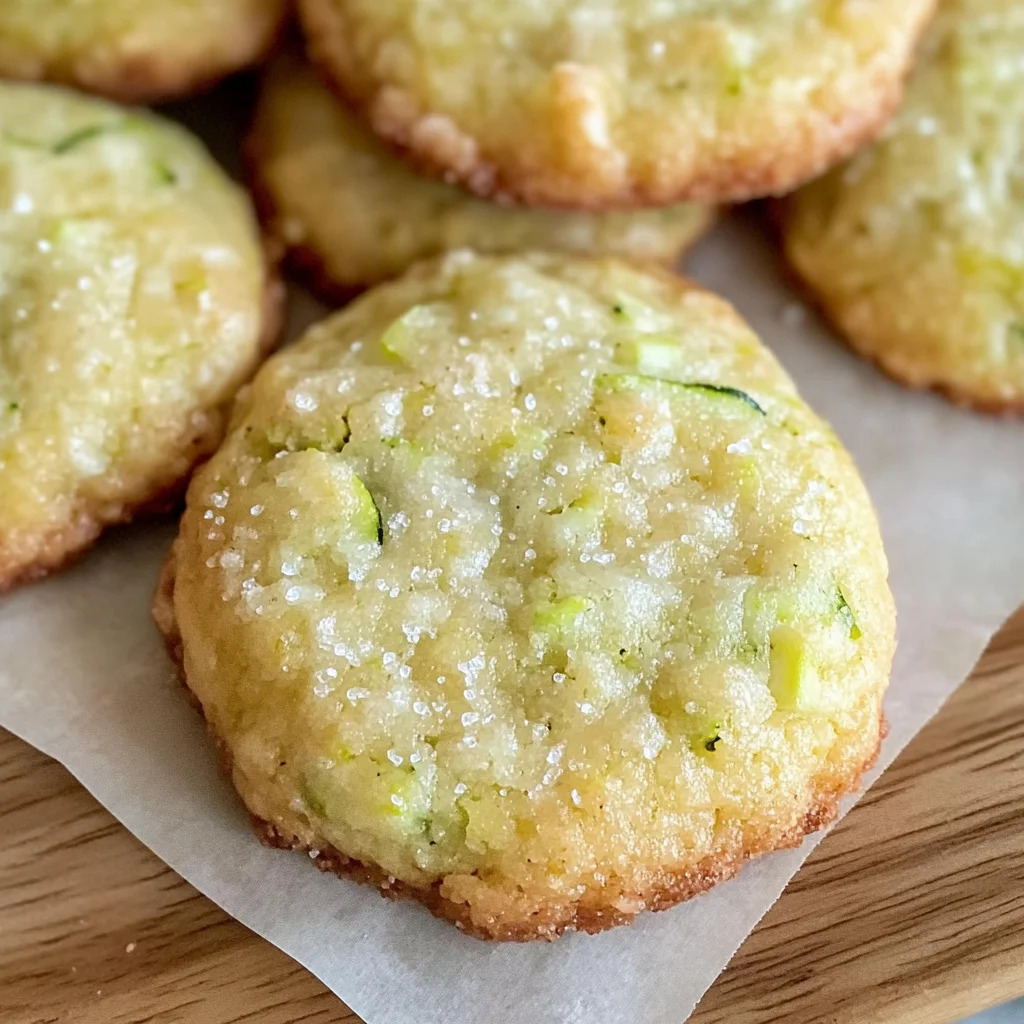 Easy Lemon Zucchini Cookies