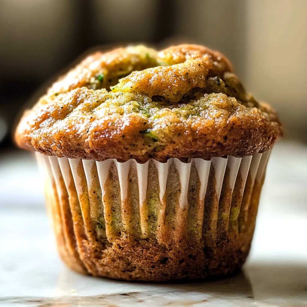 Healthy Banana Zucchini Muffins