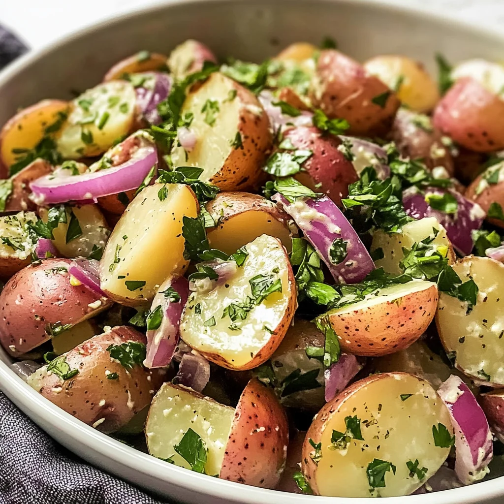 Healthy Potato Salad - No Mayo