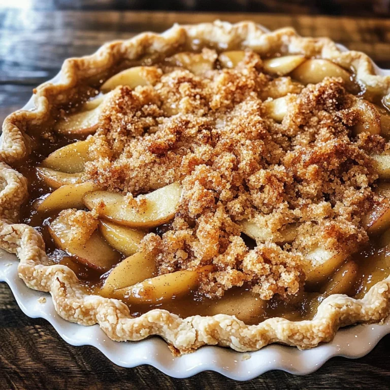 Hot Buttered Rum Apple Pie