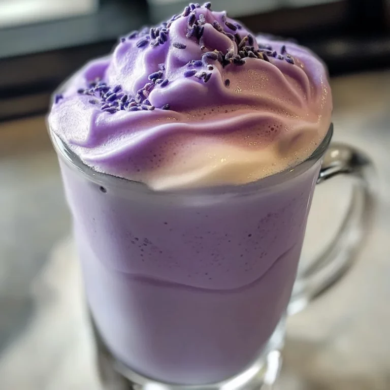 Lavender Cream Cold Foam (Naturally Colored) for a Cozy Sip