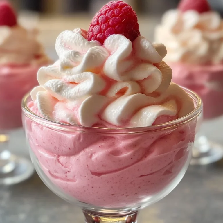 Light and Airy Raspberry Mousse Recipe