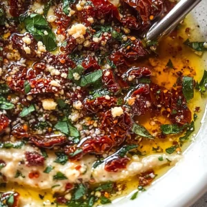 Mediterranean Sun Dried Tomato Garlic Olive Oil Dip